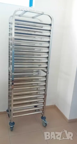 Колички за гастро контейнери и подноси, снимка 4 - Друго търговско оборудване - 53985861