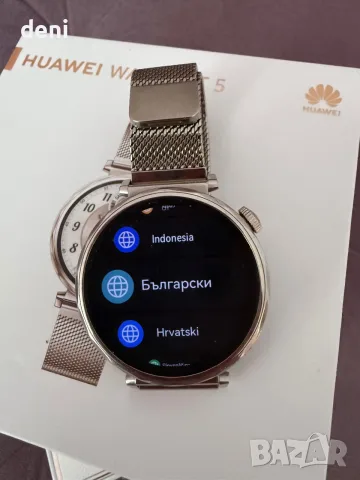 HUAWEI gt 5 златист, снимка 4 - Смарт часовници - 55391068
