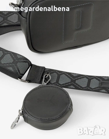 Puma Sense Cross Body Bag — унисекс чанта черна, снимка 3 - Чанти - 54454888