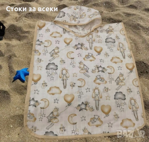 Муселиново пончо , снимка 10 - За банята - 54704370