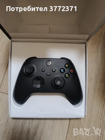 Xbox Carbon black Джойстик , снимка 2 - Джойстици и геймпадове - 55305612