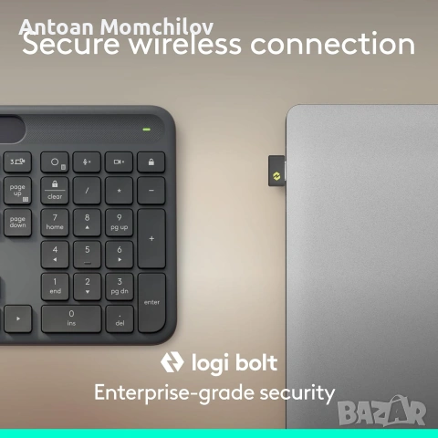 Соларна клавиатура Logitech K980 Bluetooth Logi Bolt, снимка 7 - Клавиатури и мишки - 55178669