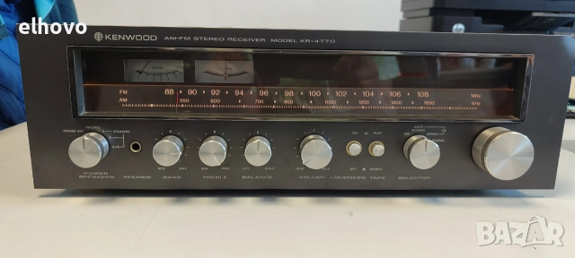 Ресивър Kenwood KR-4770, снимка 2 - Ресийвъри, усилватели, смесителни пултове - 55099122