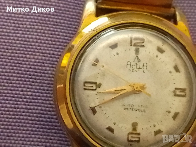 Aucro Geneva watch automatic vintage швейцарски автоматичен, снимка 3 - Мъжки - 54793054