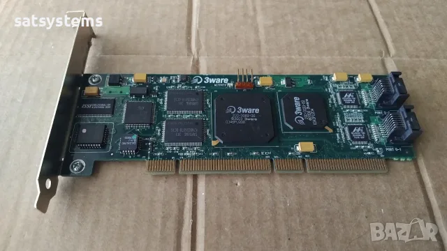 3ware Escalade 8506-4LP 4-Port SATA PCI-X RAID Controller Card, снимка 5 - Други - 55333091
