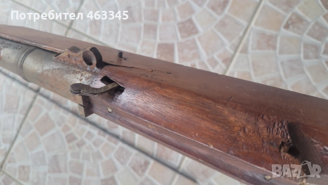 Пушка, кремъклийка, шишане, бойлия, пищял, снимка 9 - Антикварни и старинни предмети - 54029830