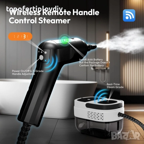 Парочистачка TwoOases Steam Cleaner,Гаранция, снимка 5 - Парочистачки и Водоструйки - 54678813