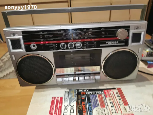 TOSHIBA RT-6035 MADE IN JAPAN-ВНОС FRANCE 0208261937L4, снимка 9 - Радиокасетофони, транзистори - 55512595