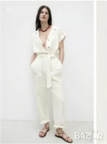 нов ленен гащеризон Zara