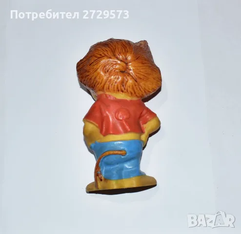 Стара гумена играчка - Лъв, Лъвче , снимка 3 - Други ценни предмети - 55622564