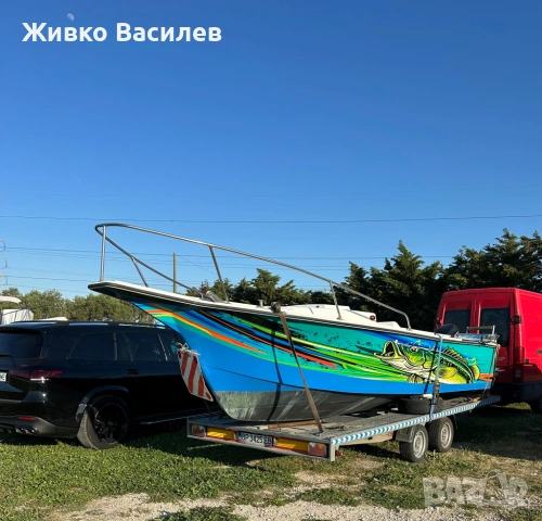 риболовна лодка, снимка 3 - Воден транспорт - 54520362
