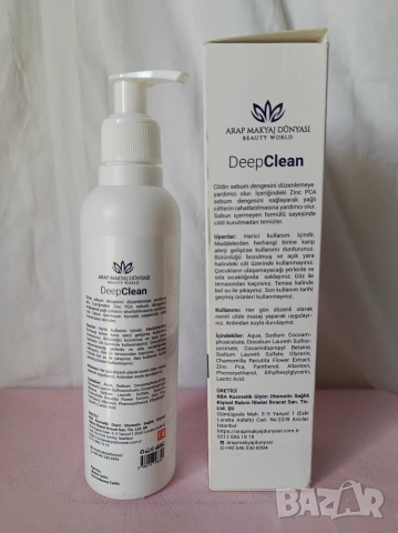 Хидратиращ измиващ гел за лице Deep Clean 250 мл. , снимка 3 - Козметика за лице - 55048042