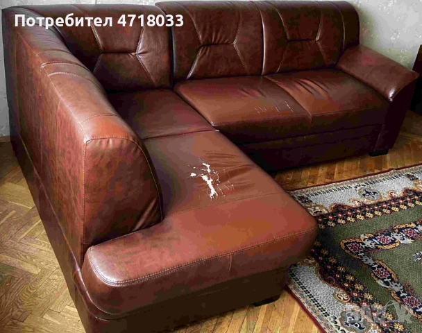 Ъглов Диван в добро състояние, снимка 7 - Дивани и мека мебел - 54014306