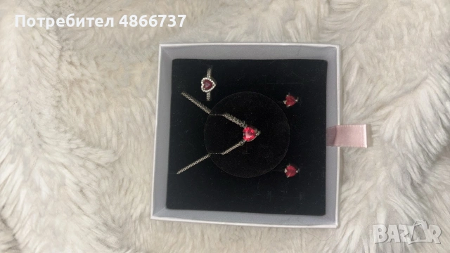 Pandora S925 ale сребро - комплект, снимка 8 - Бижутерийни комплекти - 55042777