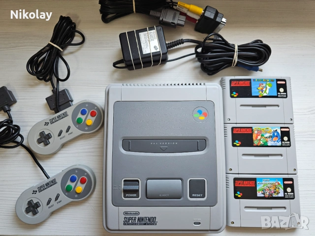 Super Nintendo Entertainment System PAL
