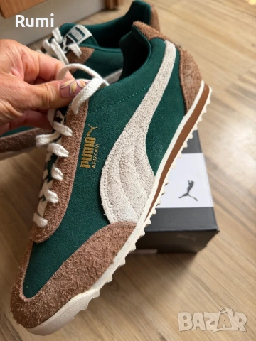 Оригинални нови кожени маратонки  Puma Arizona Suede ! 42 н, снимка 3 - Маратонки - 54754348