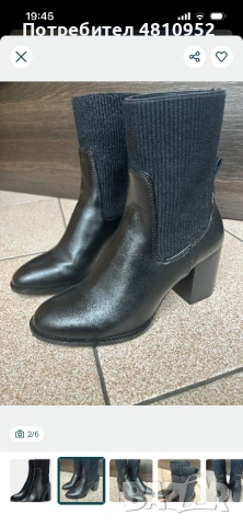 Боти Zara 38 размер, снимка 2 - Дамски боти - 54495131