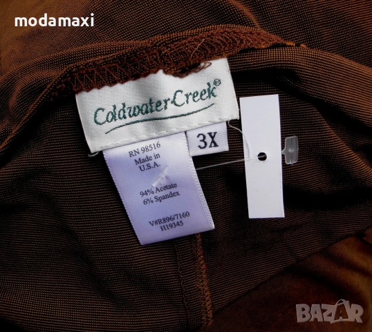 3XL+ Нова дълга рокля Coldwater creek , снимка 7 - Рокли - 55052583