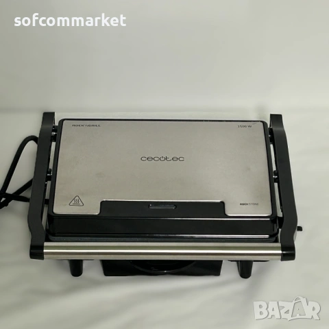  Нов контактен грил / Тостер преса Cecotec Rock'nGrill 1500 Rapid