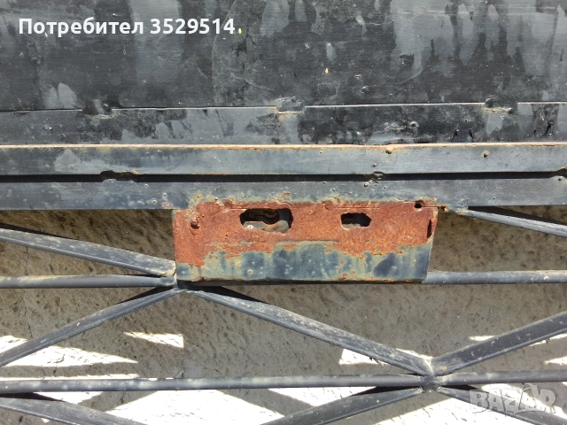 Желязна врата с каса, снимка 2 - Други - 55262539