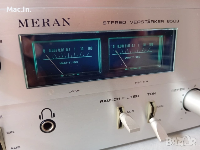 Усилвател MERAN-6503, снимка 10 - Ресийвъри, усилватели, смесителни пултове - 54681108