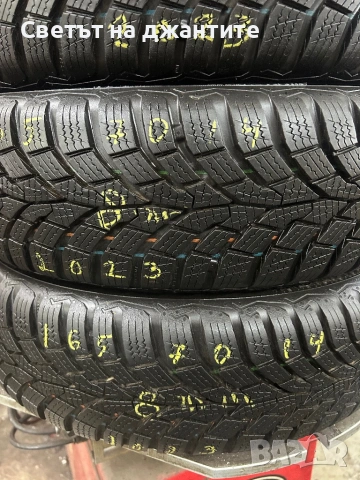Гуми 165/70/14 Continental Winter Contact TS 870 4 броя Зимни, снимка 4 - Гуми и джанти - 54609229