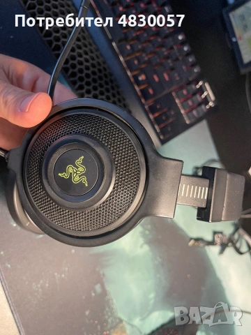 Продавам напълно реставрирани слушалки Razer Kraken 7.1 Chroma - като нови!, снимка 5 - Слушалки за компютър - 54580774
