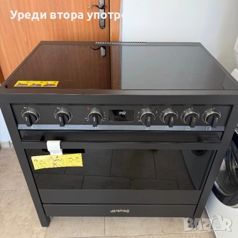 Индукционна готварска печка Smeg, снимка 7 - Печки, фурни - 54108413