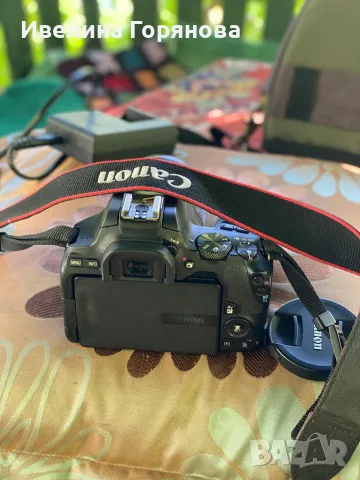 Продавам фотоапарат Canon EOS 250D с оригинален обектив Canon EF-S 18-55mm f/4-5.6 IS STM, снимка 8 - Обективи и филтри - 55513386
