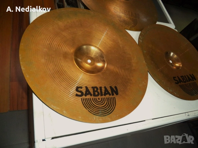 2 Cymbal Sabian 16'' & 18'', снимка 2 - Ударни инструменти - 54437944
