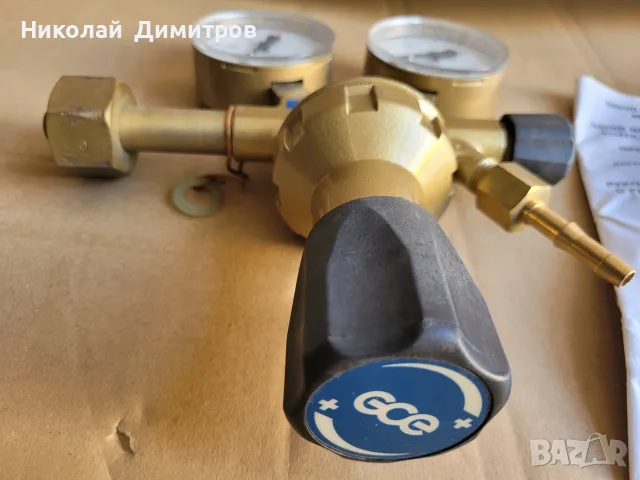 Продавам нов професионален редуцир-вентил GCE DINOX O3-10 за кислородни бутилки. , снимка 2 - Други инструменти - 55482261