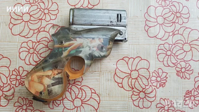 Бензинова запалка пистолет 
