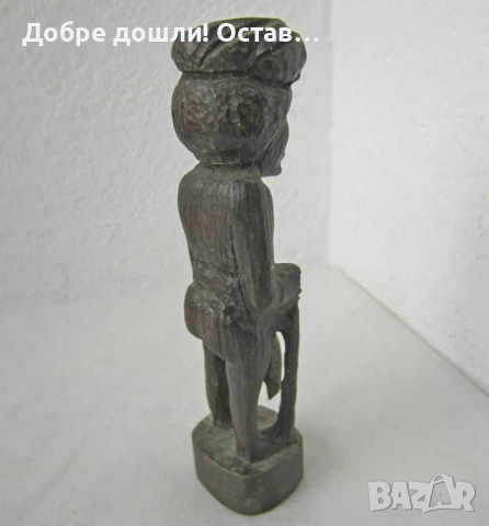 Дървени: Дявол - сива, стара, дървена маска, нъж фигура еротика, дърворезба, снимка 11 - Декорация за дома - 54928254