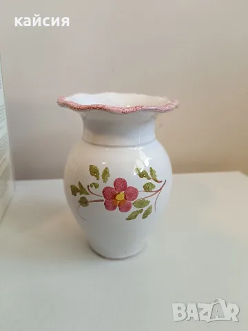 Винтидж италианска ваза Ceramica Patronelli , снимка 2 - Вази - 55512936