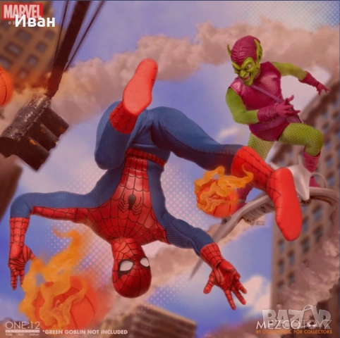MEZKO TOYZ SPAIDER - MAN CLASSIC SUIT 1:12/ Мезко Тойс Спайдър - мен класически костюм , снимка 2 - Колекции - 54805339