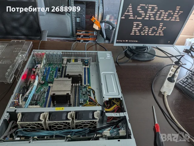 Сървъри Supermicro CSE-813M/825М 1U/2U (ASRock 32GB DDR4 / X10SLM-F 8GB DDR3), снимка 5 - Работни компютри - 55638626