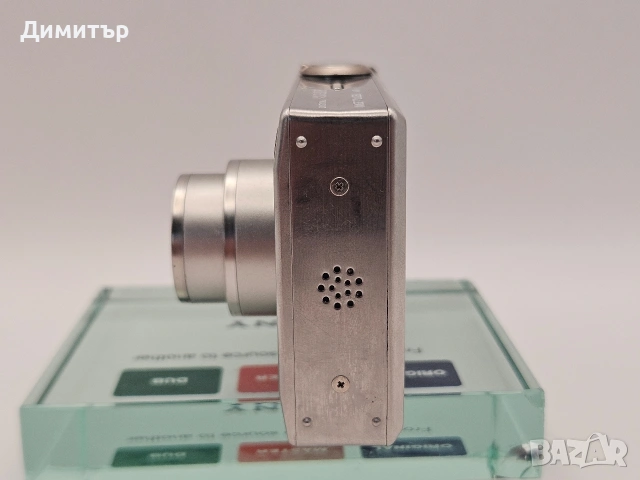 Canon IXUS 90 IS digital photo camera 10MP дигитален фотоапарат камера с батерия и мемори карта , снимка 5 - Фотоапарати - 54734342