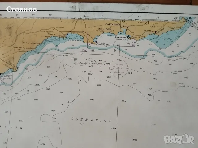 Морски Навигационни Карти , снимка 9 - Антикварни и старинни предмети - 55475156