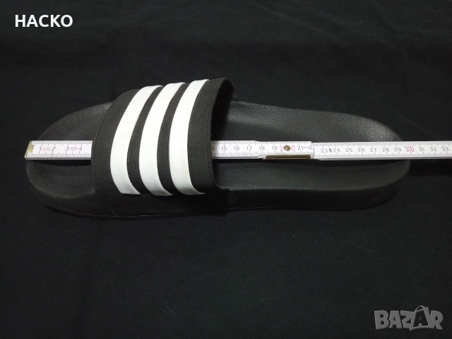 ЧЕХЛИ Adidas Cloudfom Adellitte Номер 47 Стелка 30,5 см. 100% Оригинални Внос от Англия, снимка 6 - Мъжки чехли - 55051319