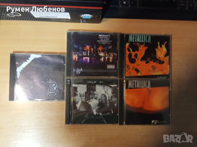 Оригинални CD на Metallica