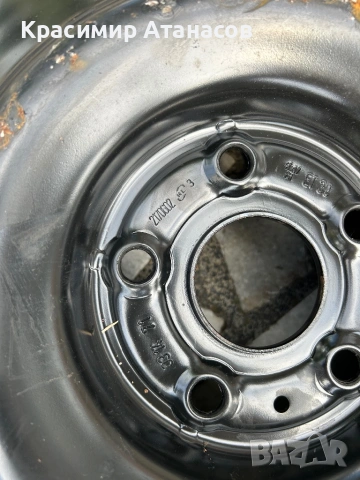 2170602. Резервна гума Тойота аурис.  125/70 R17. Патерица  5x114,3, снимка 6 - Гуми и джанти - 54918372