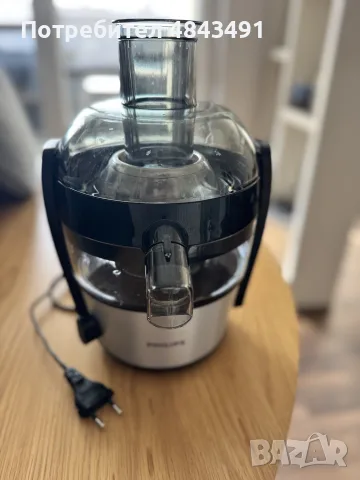 Сокоизтисквачка Philips Viva Collection, снимка 4 - Сокоизстисквачки и цитрус преси - 55424377