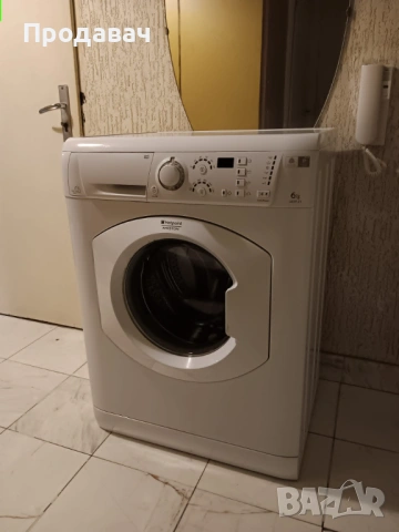 Роботеща и запазена пералня Hotpoint Ariston 6кг/1200 оборота, прозведена в Италия