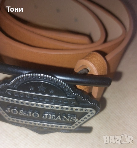 Jo & Jo Jeans Оригинал Нов Стилен Кожен Дамски Колан , снимка 5 - Колани - 55153879