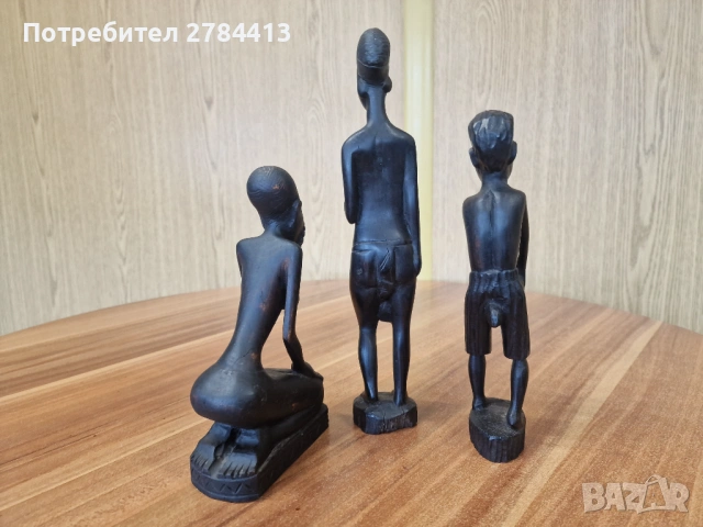 Лот Африкански фигури/дърворезба, снимка 3 - Статуетки - 54411169