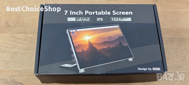 7-инчов 1024x600 IPS HDMI LCD монитор преносим за Raspberry Pi Windows & Banana Pi, снимка 2 - Монитори - 55156327