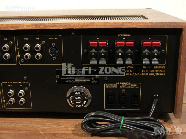 Ресивър   Pioneer sx-939 /1, снимка 8 - Ресийвъри, усилватели, смесителни пултове - 54790146