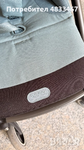 Бебешка количка Cybex Balios S Lux Stormy Blue , снимка 15 - Детски колички - 54618687
