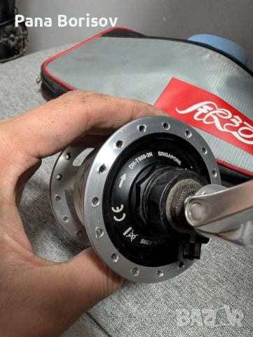 Динамо Главина Shimano Deore LX, снимка 3 - Части за велосипеди - 55265158