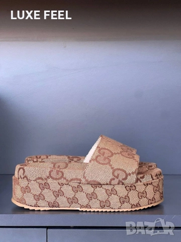 Gucci ⚜️Дамски Чехли , снимка 5 - Чехли - 54635046
